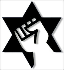 idovsk obrann liga - logo