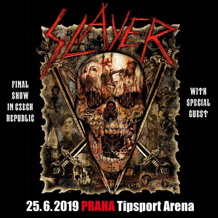 SLAYER - Final World Tour - Praha, Tipsport Aréna – 25. èervna 2019