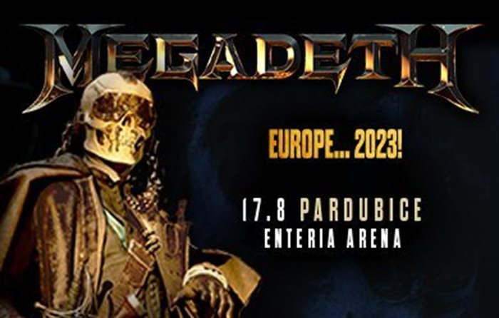 MEGADETH, FROZEN POPPYHEAD - Pardubice, Enteria Arena - 17. srpna 2023