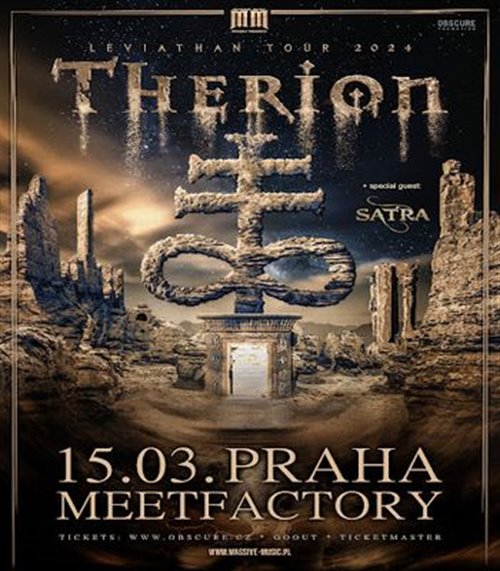 THERION, SATRA - Praha, MeetFactory - 15. bezna 2024