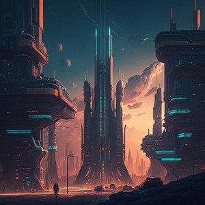 AMBIENCE MASTERY - The Dystopian Ghost City's Melancholy