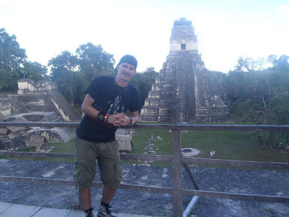 Èurby a Tikal v Guatemale