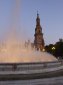 Plaza de España – voda, vertikála a zdobnost