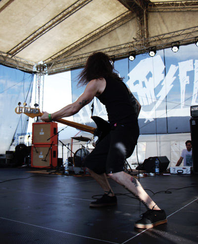 FLUFF FEST 2015 - Black metal po rnu vyprouje lp jak pivo (den druh)