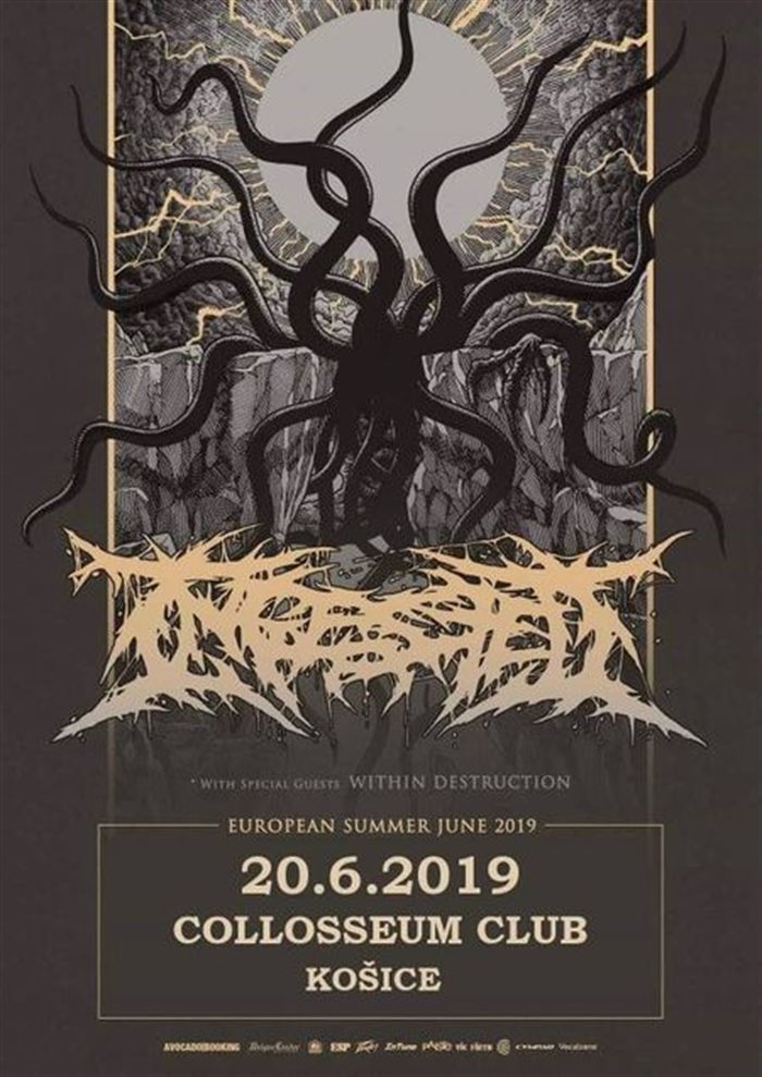 ABYSS ABOVE, WITHIN DESTRUCTION, INGESTED - 20. 6. 2019, Koice, Collosseum