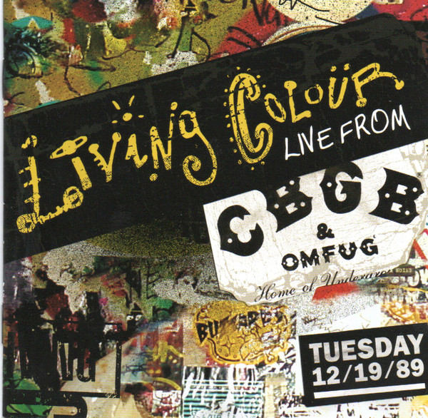 LIVING COLOUR - Live From CBGB's