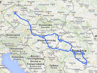 Samhainfest 2014 Hungary & Romania tour - (1. st denku CRUADALACH z cesty do zem Vlada Draculy)